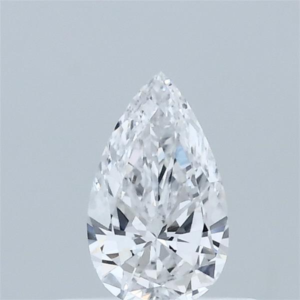 0.36 Carat Pear Shaped, Very Good Cut, D Color, VVS2 Clarity, IGI Certified Lab Grown Diamond