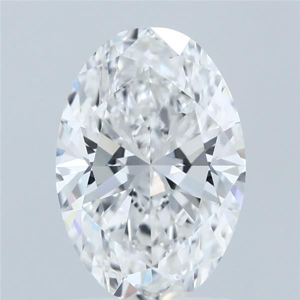 1.79 Carat Oval Shaped, Ideal Cut, E Color, IF Clarity, IGI Certified Lab Grown Diamond