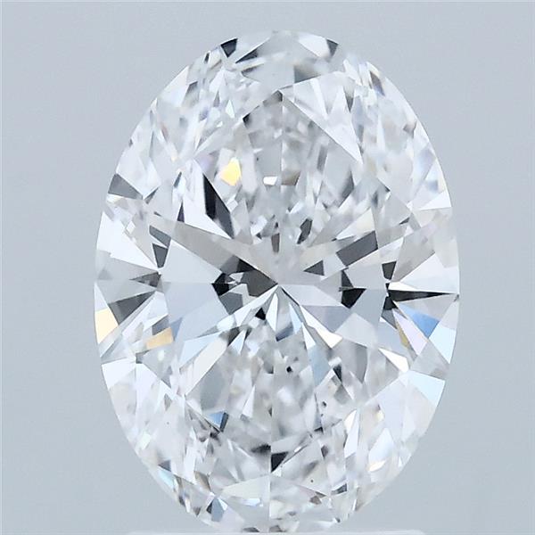 2.00 Carat Oval Shaped, Ideal Cut, D Color, VVS2 Clarity, IGI Certified Lab Grown Diamond