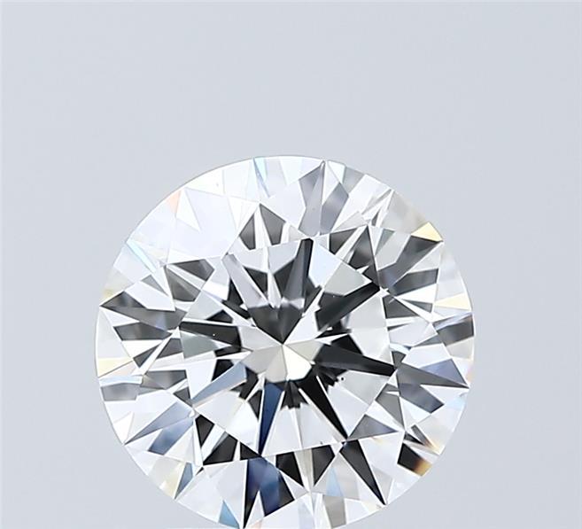 2.02 Carat Round Shaped, Ideal Cut, D Color, VS1 Clarity, IGI Certified Lab Grown Diamond