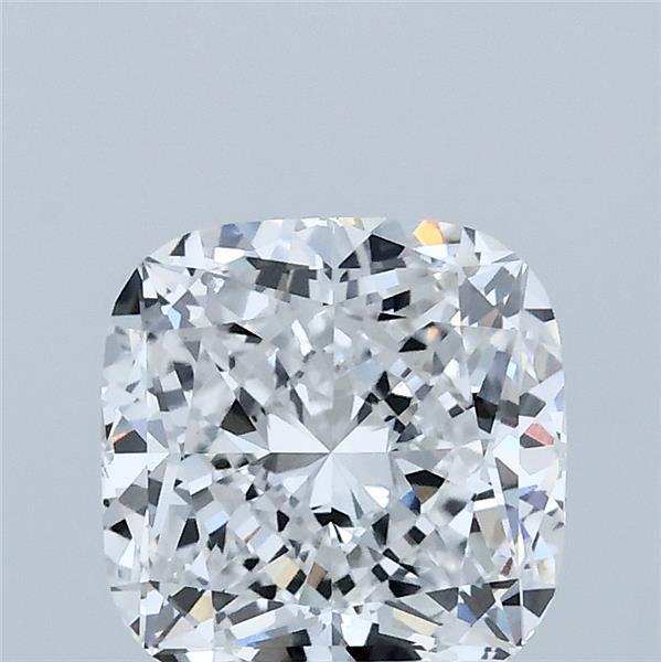 2.00 Carat Cushion Shaped, Ideal Cut, D Color, VVS2 Clarity, IGI Certified Lab Grown Diamond