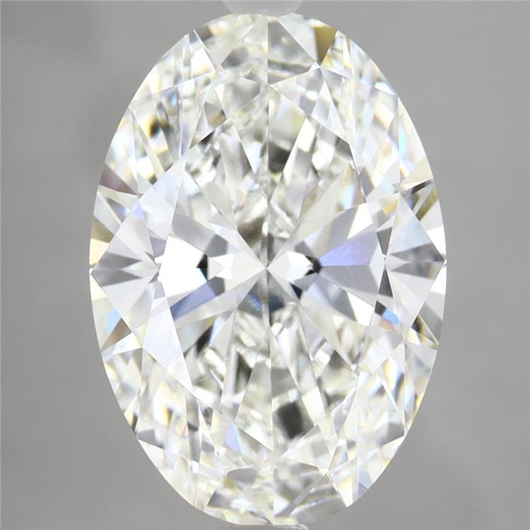 4.57 Carat Oval Shaped, Excellent Cut, F Color, VVS2 Clarity, IGI Certified Lab Grown Diamond
