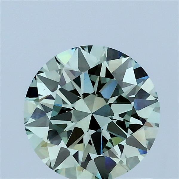 1.00 Carat Round Shaped, Excellent Cut, FANCY INTENSE GREEN Color, VS1 Clarity, IGI Certified Lab Grown Diamond