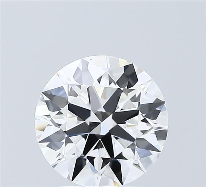 2.01 Carat Round Shaped, Ideal Cut, D Color, VS1 Clarity, IGI Certified Lab Grown Diamond