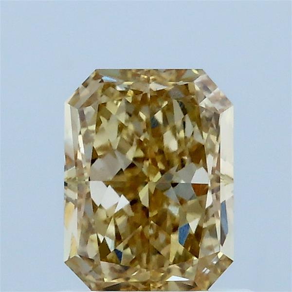 1.09 Carat Radiant Shaped, Excellent Cut, FANCY INTENSE YELLOW Color, VS1 Clarity, IGI Certified Lab Grown Diamond