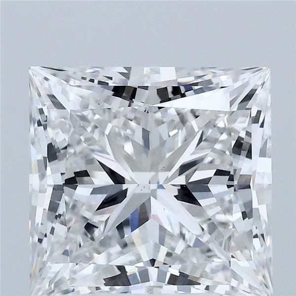 4.02 Carat Princess Shaped, Ideal Cut, E Color, VS1 Clarity, IGI Certified Lab Grown Diamond