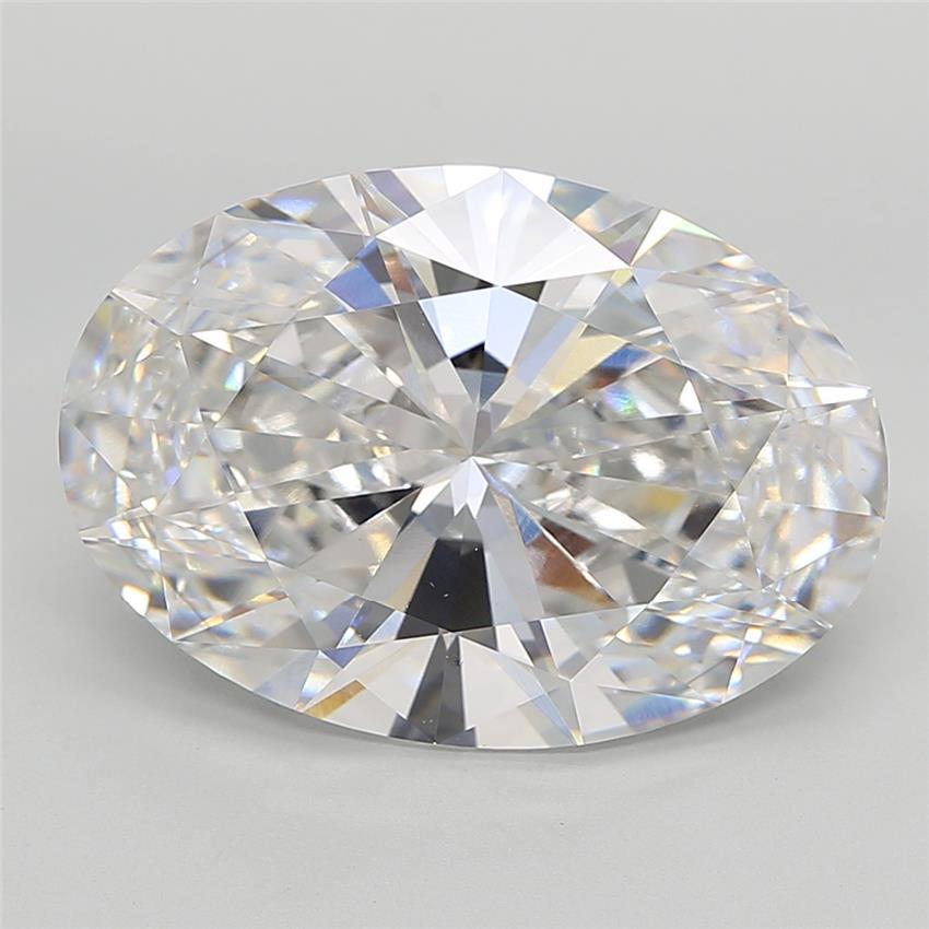 12.10 Carat Oval Shaped, Ideal Cut, E Color, VS1 Clarity, IGI Certified Lab Grown Diamond