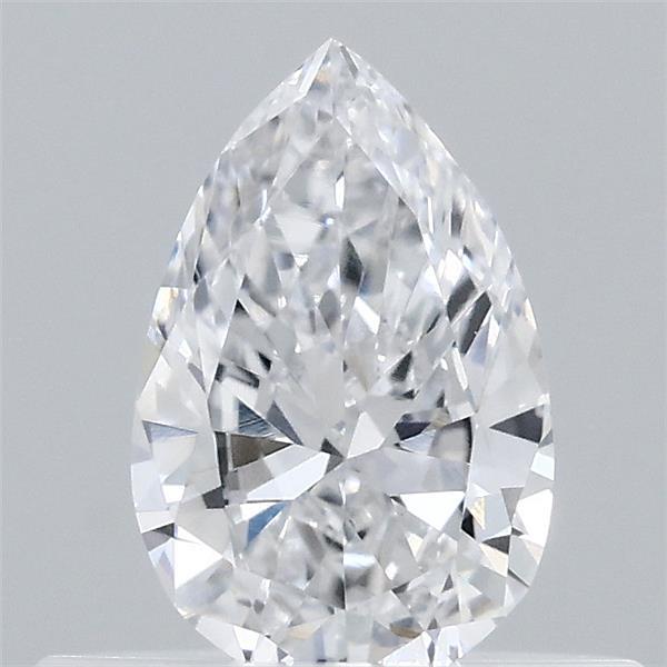0.37 Carat Pear Shaped, Excellent Cut, D Color, VVS2 Clarity, IGI Certified Lab Grown Diamond