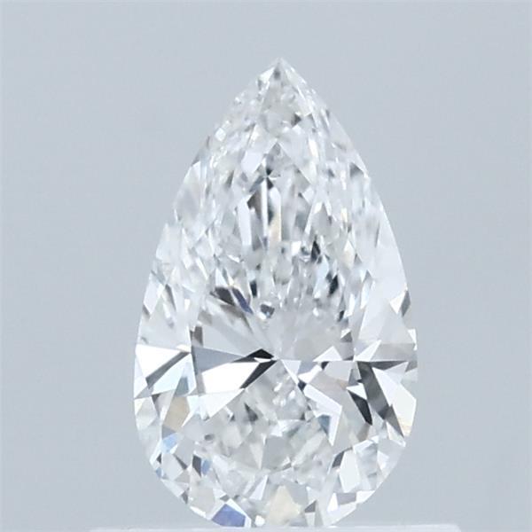 0.56 Carat Pear Shaped, Ideal Cut, E Color, VVS2 Clarity, IGI Certified Lab Grown Diamond