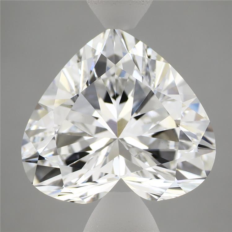 5.05 Carat Heart Shaped, Excellent Cut, D Color, VS1 Clarity, IGI Certified Lab Grown Diamond