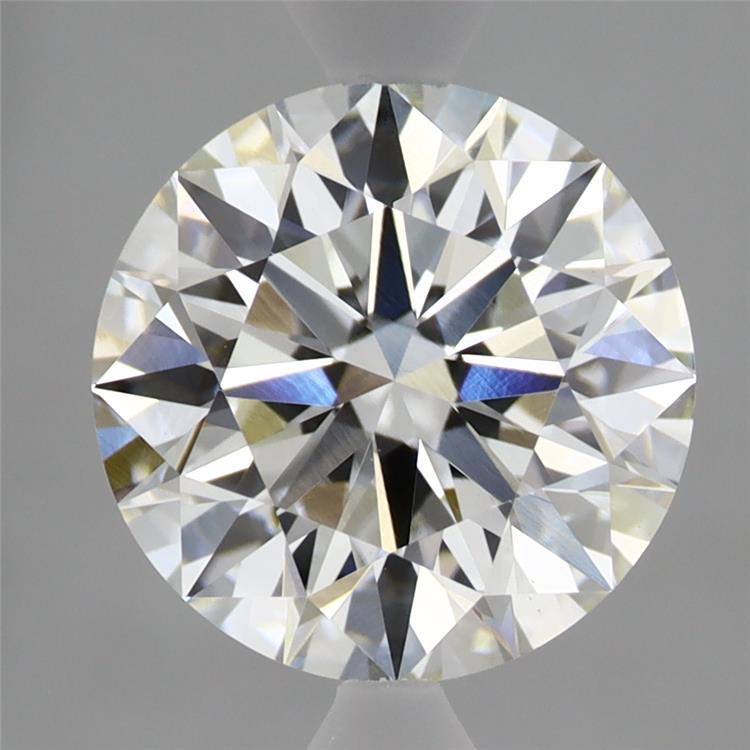 2.86 Carat Round Shaped, Ideal Cut, G Color, VS1 Clarity, IGI Certified Lab Grown Diamond