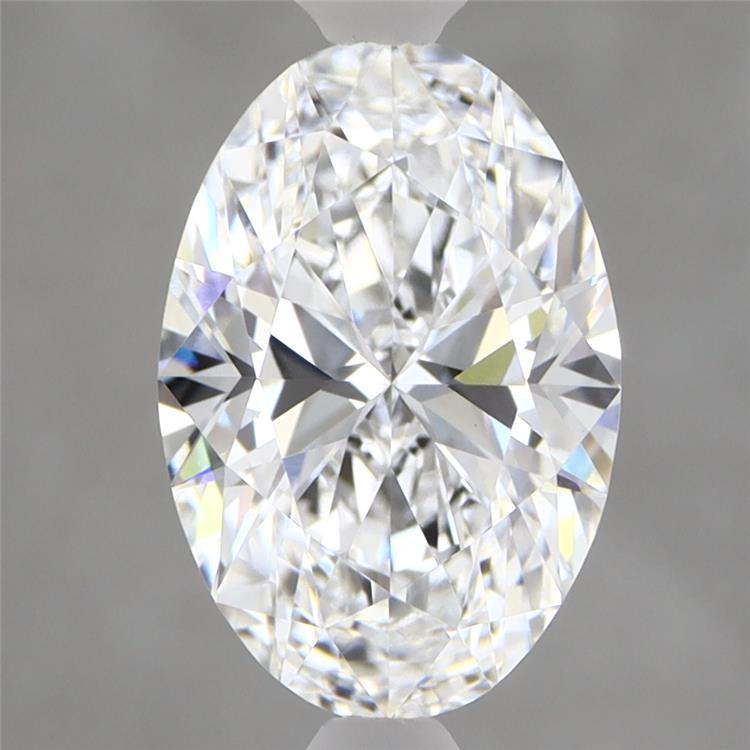 2.15 Carat Oval Shaped, Ideal Cut, D Color, VVS2 Clarity, IGI Certified Lab Grown Diamond