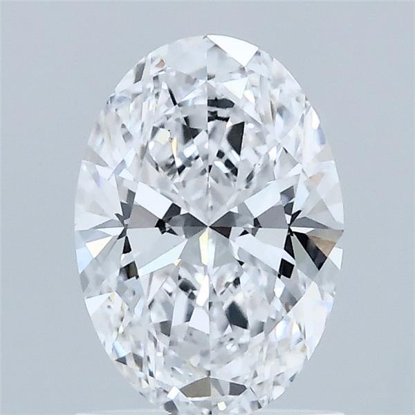 1.06 Carat Oval Shaped, Ideal Cut, D Color, VS1 Clarity, IGI Certified Lab Grown Diamond