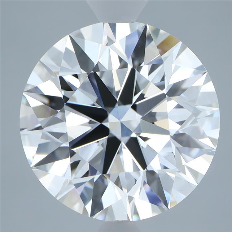 5.54 Carat Round Shaped, Ideal Cut, E Color, VS1 Clarity, IGI Certified Lab Grown Diamond