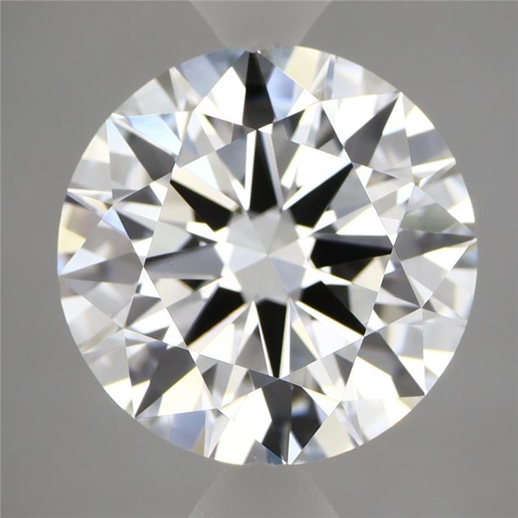 4.00 Carat Round Shaped, Ideal Cut, F Color, VVS2 Clarity, IGI Certified Lab Grown Diamond