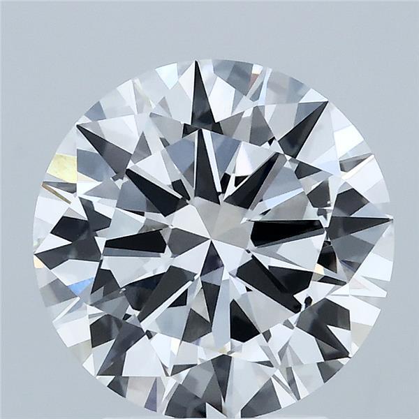 3.00 Carat Round Shaped, Excellent Cut, E Color, VS1 Clarity, IGI Certified Lab Grown Diamond