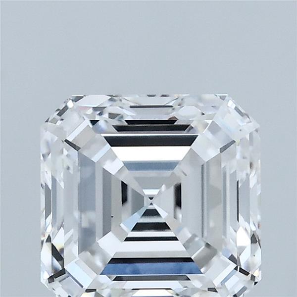 2.01 Carat Asscher Shaped, Ideal Cut, D Color, VS1 Clarity, IGI Certified Lab Grown Diamond