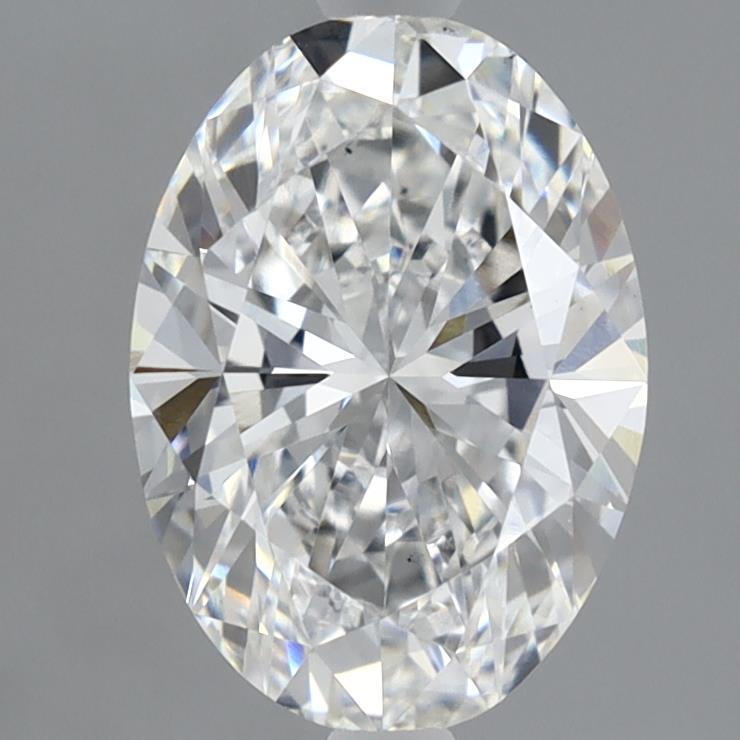 2.01 Carat Oval Shaped, Ideal Cut, E Color, VS1 Clarity, GIA Certified Lab Grown Diamond