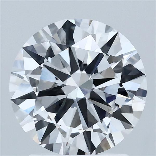 2.00 Carat Round Shaped, Excellent Cut, E Color, VVS2 Clarity, IGI Certified Lab Grown Diamond