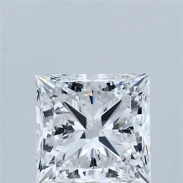 1.52 Carat Princess Shaped, Ideal Cut, E Color, VVS1 Clarity, IGI Certified Lab Grown Diamond