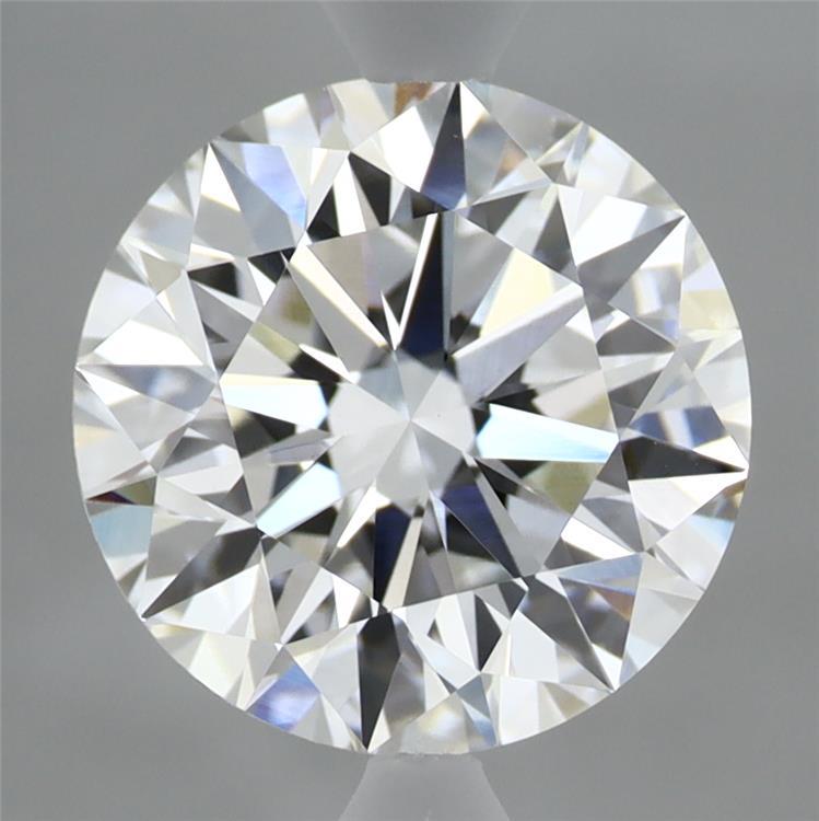 3.02 Carat Round Shaped, Excellent Cut, E Color, VVS2 Clarity, IGI Certified Lab Grown Diamond