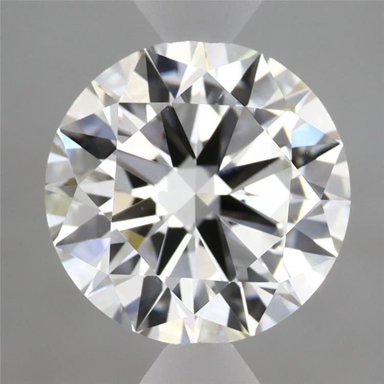 2.85 Carat Round Shaped, Excellent Cut, F Color, VS1 Clarity, IGI Certified Lab Grown Diamond