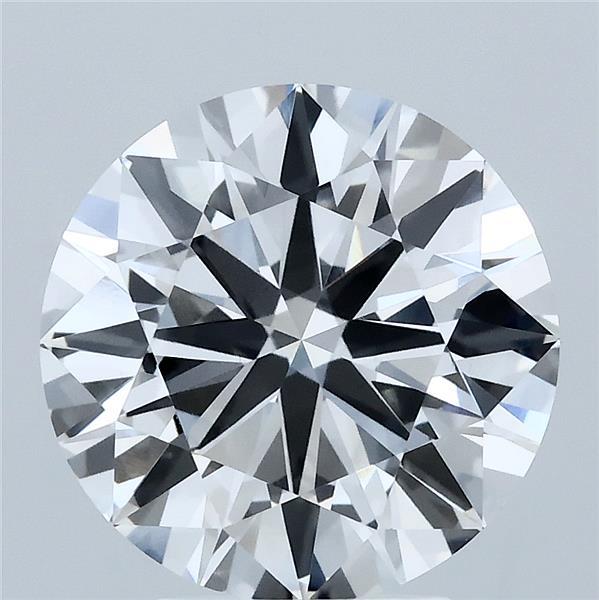 4.00 Carat Round Shaped, Excellent Cut, E Color, VS1 Clarity, IGI Certified Lab Grown Diamond
