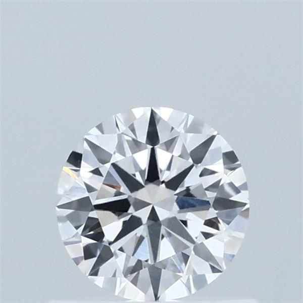 0.58 Carat Round Shaped, Excellent Cut, E Color, VVS2 Clarity, IGI Certified Lab Grown Diamond