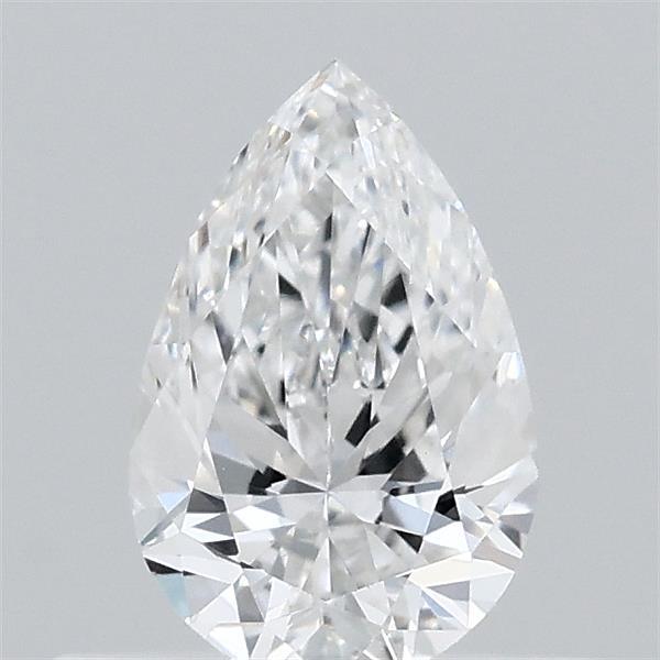 0.46 Carat Pear Shaped, Ideal Cut, E Color, VVS2 Clarity, IGI Certified Lab Grown Diamond