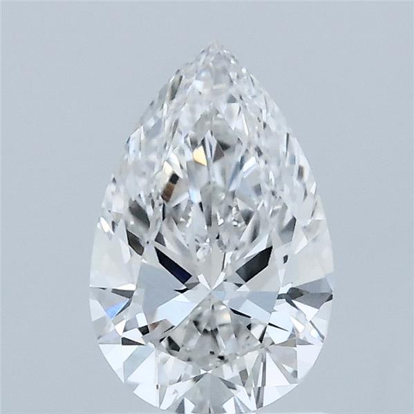 1.03 Carat Pear Shaped, Ideal Cut, F Color, VVS2 Clarity, IGI Certified Lab Grown Diamond