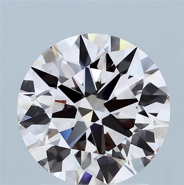 2.02 Carat Round Shaped, Ideal Cut, LIGHT PINK Color, VVS2 Clarity, IGI Certified Lab Grown Diamond