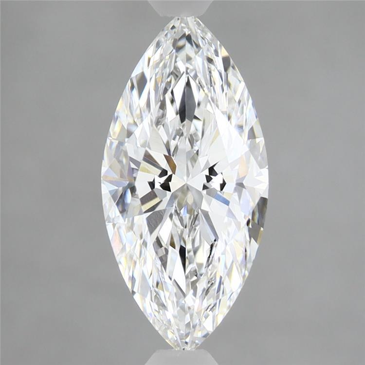 1.72 Carat Marquise Shaped, Ideal Cut, E Color, VVS2 Clarity, IGI Certified Lab Grown Diamond