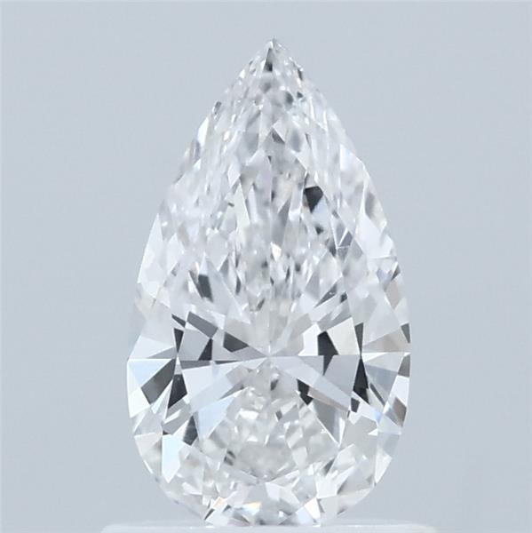 0.79 Carat Pear Shaped, Ideal Cut, E Color, VS1 Clarity, IGI Certified Lab Grown Diamond