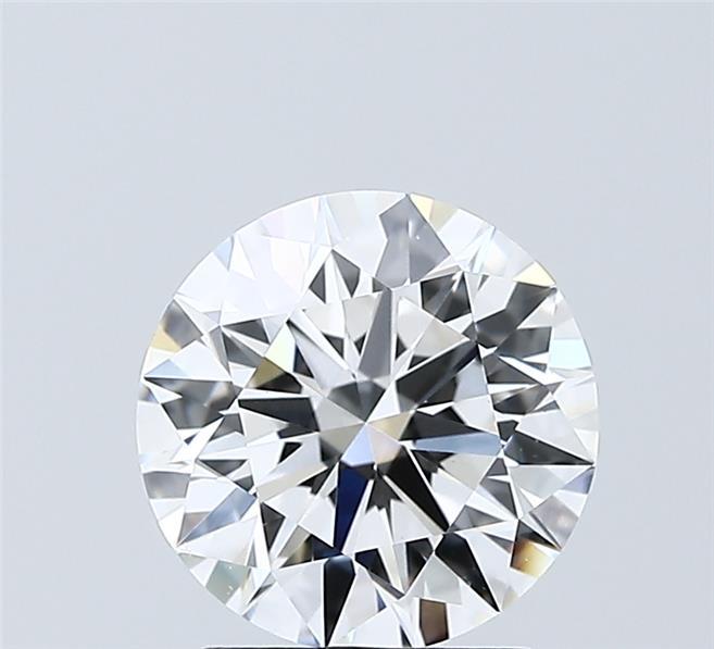 2.01 Carat Round Shaped, Ideal Cut, E Color, VVS2 Clarity, IGI Certified Lab Grown Diamond