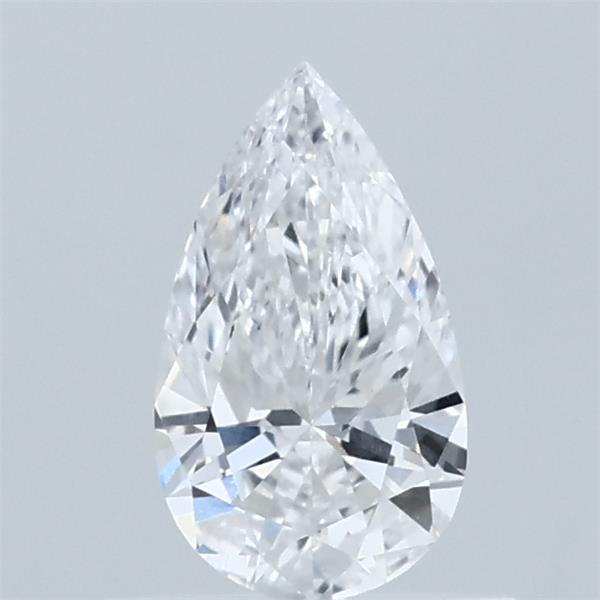 0.51 Carat Pear Shaped, Ideal Cut, D Color, VVS2 Clarity, IGI Certified Lab Grown Diamond