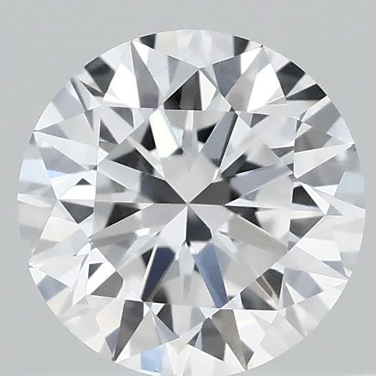 0.49 Carat Round Shaped, Ideal Cut, D Color, VVS2 Clarity, IGI Certified Lab Grown Diamond