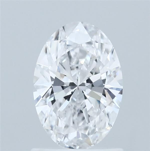 1.08 Carat Oval Shaped, Ideal Cut, D Color, VVS2 Clarity, IGI Certified Lab Grown Diamond