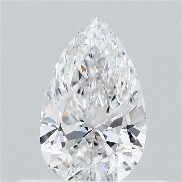 0.47 Carat Pear Shaped, Ideal Cut, E Color, VVS2 Clarity, IGI Certified Lab Grown Diamond