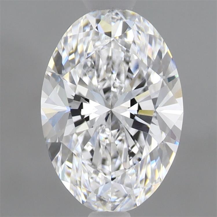 1.36 Carat Oval Shaped, Ideal Cut, D Color, VVS2 Clarity, IGI Certified Lab Grown Diamond