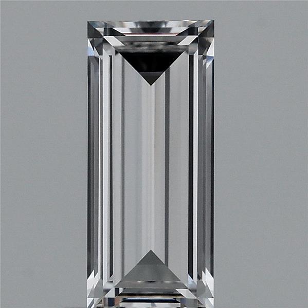 1.01 Carat Baguette Shaped, Very Good Cut, E Color, VVS2 Clarity, IGI Certified Lab Grown Diamond