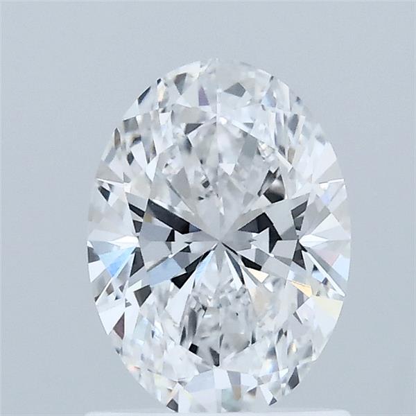 1.10 Carat Oval Shaped, Ideal Cut, D Color, VVS2 Clarity, IGI Certified Lab Grown Diamond