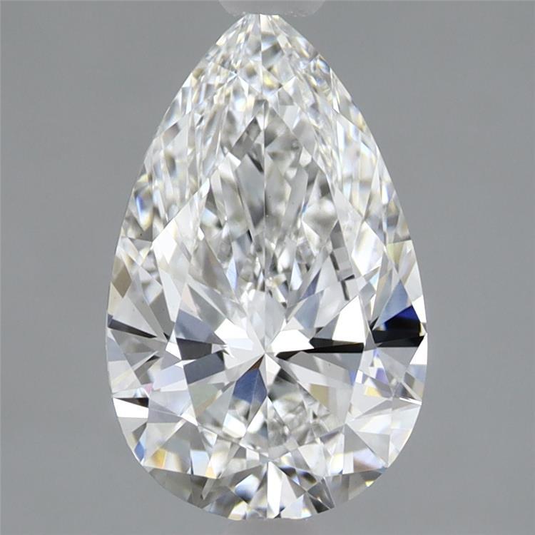 1.84 Carat Pear Shaped, Ideal Cut, E Color, VVS2 Clarity, IGI Certified Lab Grown Diamond