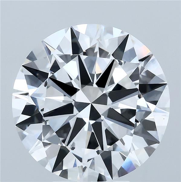 6.00 Carat Round Shaped, Excellent Cut, E Color, VS1 Clarity, IGI Certified Lab Grown Diamond