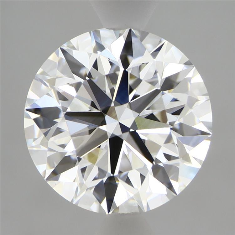 3.00 Carat Round Shaped, Excellent Cut, F Color, VVS2 Clarity, IGI Certified Lab Grown Diamond