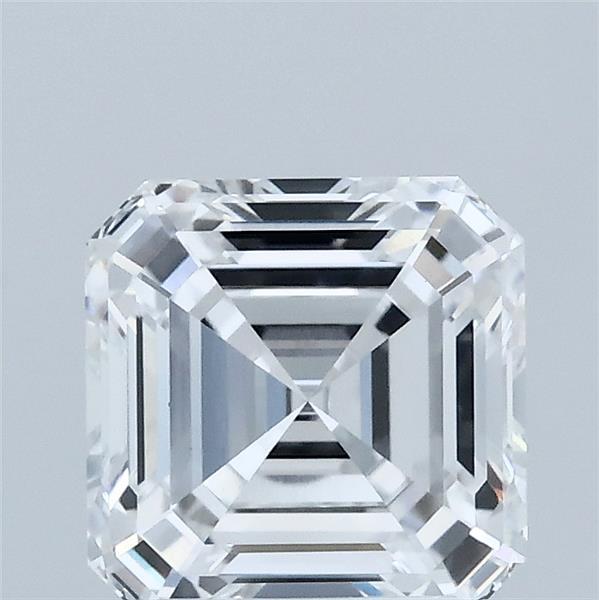 2.03 Carat Asscher Shaped, Ideal Cut, D Color, VVS2 Clarity, IGI Certified Lab Grown Diamond
