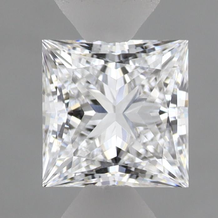 1.02 Carat Princess Shaped, Ideal Cut, D Color, VVS2 Clarity, IGI Certified Lab Grown Diamond