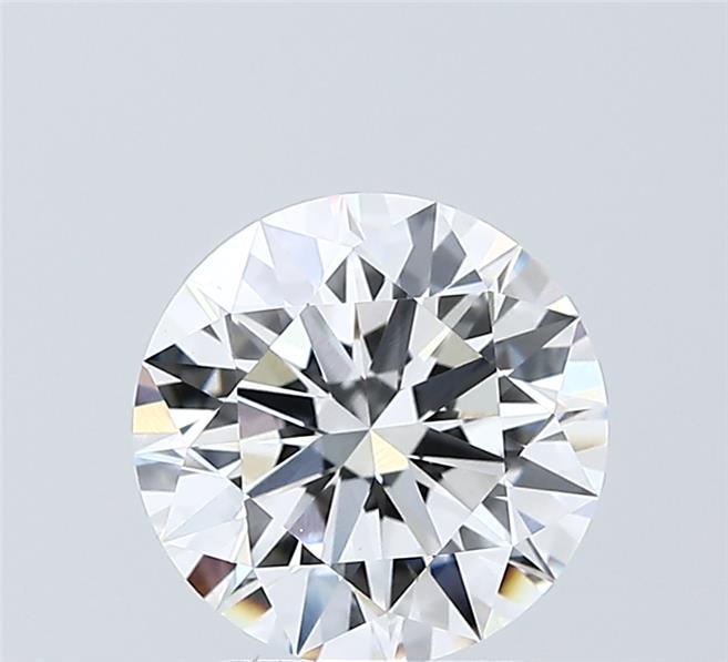 2.04 Carat Round Shaped, Ideal Cut, D Color, VVS2 Clarity, IGI Certified Lab Grown Diamond