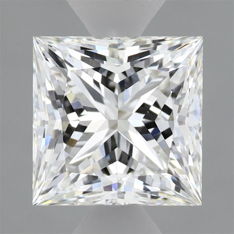 1.61 Carat Princess Shaped, Ideal Cut, E Color, VVS2 Clarity, IGI Certified Lab Grown Diamond