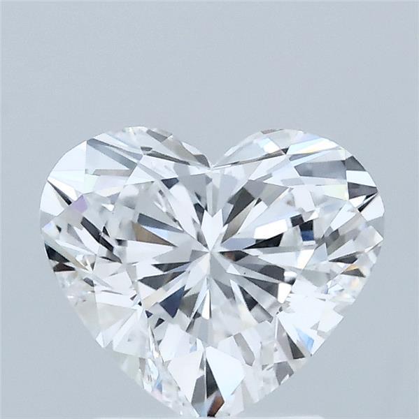 1.52 Carat Heart Shaped, Ideal Cut, D Color, VVS2 Clarity, IGI Certified Lab Grown Diamond
