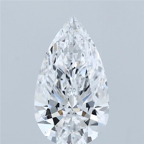 1.51 Carat Pear Shaped, Ideal Cut, D Color, VS1 Clarity, IGI Certified Lab Grown Diamond